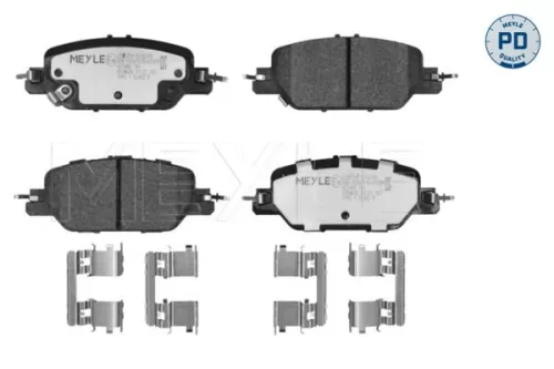 Meyle Pd Rear Brake Pads Set For Honda Cr-v Zr-v