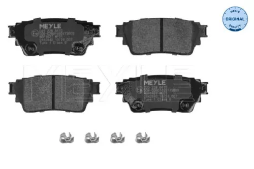 MEYLE MEYLE 025 228 6415 Meyle Rear Brake Pads Set For Mitsubishi Eclipse Cross Outlander 