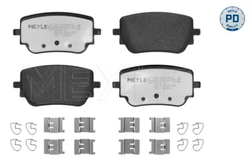 Meyle Pd Rear Brake Pads Set For Mercedes A-class B-class Cla Eqa Eqb Gla Glb