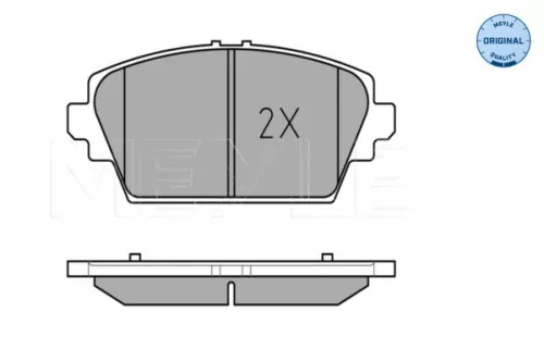 MEYLE MEYLE 025 230 9416/W Meyle Front Brake Pads Set For Honda Mg Nissan Accord Almera Tino Express Mg Zr  