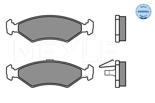MEYLE MEYLE 025 231 0315 Meyle Front Brake Pads Set For Ford Kia Mazda 121 Courier Escort Fiesta Orion Pu 