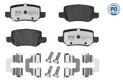 Meyle Pd Rear Brake Pads Set For Mercedes A-class B-class Vaneo