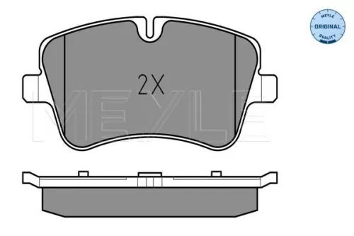 MEYLE MEYLE 025 231 4419 Meyle Front Brake Pads Set For Mercedes C-class Clc-class Clk Slk 