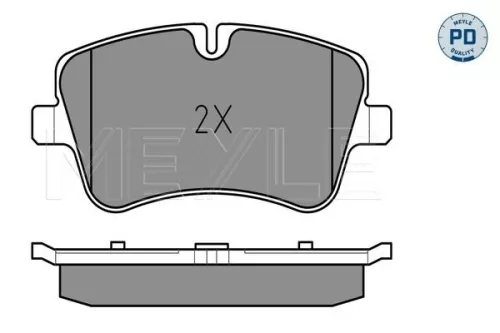 MEYLE MEYLE 025 231 4419/PD Meyle Pd Front Brake Pads Set For Mercedes C-class Clc-class Clk Slk 
