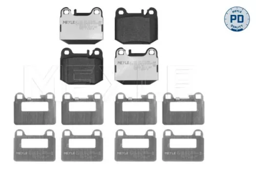Meyle Pd Rear Brake Pads Set For Mercedes M-class