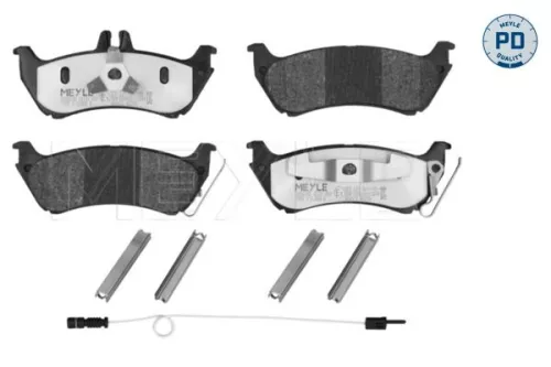 Meyle Pd Rear Brake Pads Set For Mercedes M-class