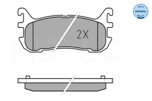 MEYLE MEYLE 025 233 8713/W Meyle Rear Brake Pads Set For Mazda 323 F Mx-5 