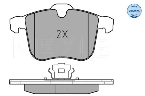 MEYLE MEYLE 025 234 0419 Meyle Front Brake Pads Set For Cadillac Opel Saab Vauxhall 9-3 9-3x 9-5 Bls Sign 