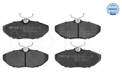 Meyle Rear Brake Pads Set For Daimler Jaguar S-type Super Eight Xj