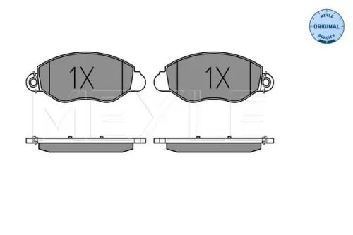 MEYLE MEYLE 025 234 3418/W Meyle Front Brake Pads Set For Ford Transit Transit Tourneo 
