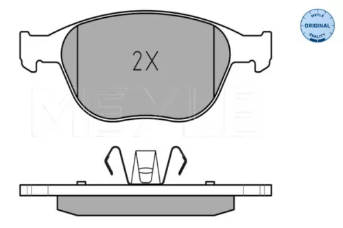 MEYLE MEYLE 025 234 4017 Meyle Front Brake Pads Set For Ford Fiesta Focus Ka Puma Street Ka Transit Tourn 