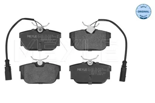 Meyle Rear Brake Pads Set For Ford Seat Vw Alhambra Galaxy Multivan Sharan Trans