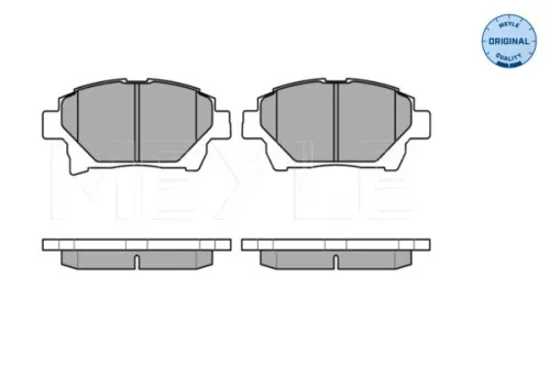 MEYLE MEYLE 025 235 1015/W Meyle Front Brake Pads Set For Toyota Iq 