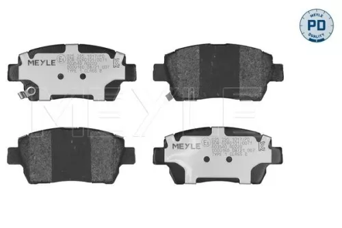 Meyle Pd Front Brake Pads Set For Toyota Celica Corolla Mr2 Prius Yaris Yaris Ve