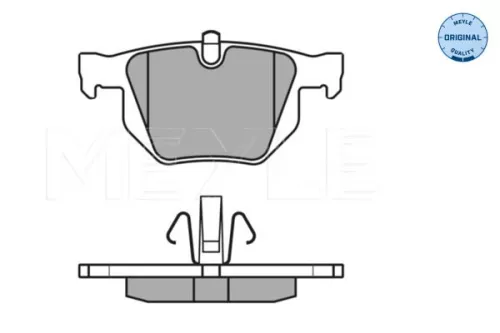MEYLE MEYLE 025 235 5017 Meyle Rear Brake Pads Set For Bmw 3 X1 