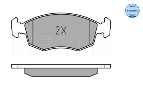 MEYLE MEYLE 025 235 5218 Meyle Front Brake Pads Set For Fiat Doblo Linea Palio Punto Siena Strada 