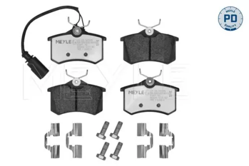 Meyle Pd Rear Brake Pads Set For Ford Seat Vw Alhambra Galaxy Sharan Transporter