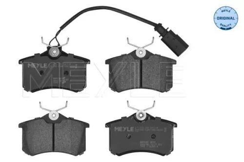 Meyle Rear Brake Pads Set For Ford Seat Vw Alhambra Galaxy Sharan Transporter