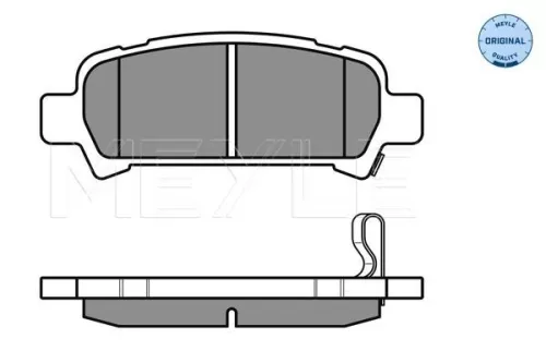 MEYLE MEYLE 025 235 7214/W Meyle Rear Brake Pads Set For Subaru Forester Impreza Legacy Outback 
