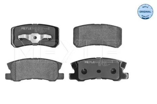 Meyle Rear Brake Pads Set For Chrysler Citroën Dodge Jeep Lancia Mitsubishi Peug