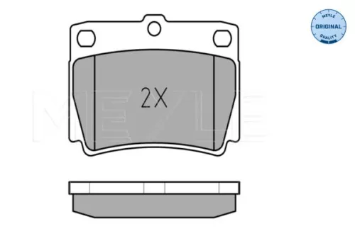 MEYLE MEYLE 025 235 9315/W Meyle Rear Brake Pads Set For Ford Mitsubishi Escort Galloper Mondeo Pajero Spor 