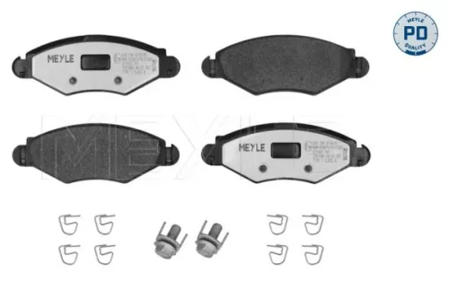 Meyle Pd Front Brake Pads Set For Peugeot 206 206 Van 206+ 306