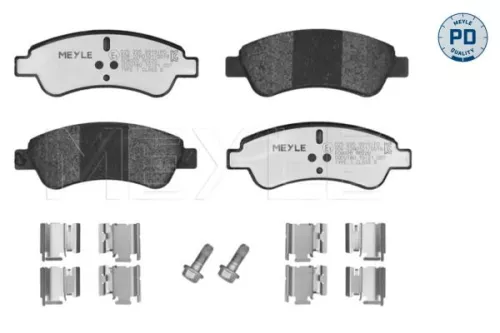 Meyle Pd Front Brake Pads Set For Citroën Ds Opel Peugeot Vauxhall 1007 2008 206