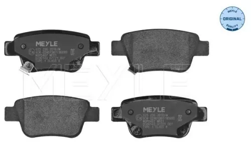 Meyle Rear Brake Pads Set For Toyota Avensis Corolla