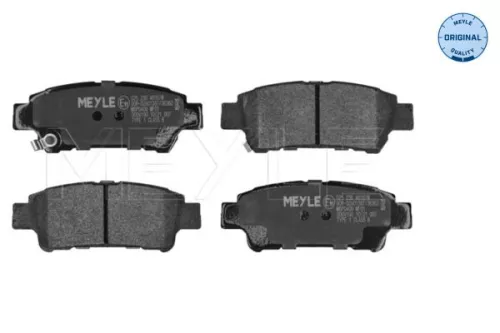 Meyle Rear Brake Pads Set For Toyota Avensis Verso Picnic Previa