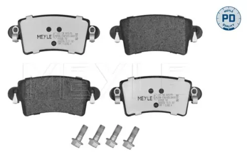 Meyle Pd Rear Brake Pads Set For Nissan Opel Renault Vauxhall Interstar Master M