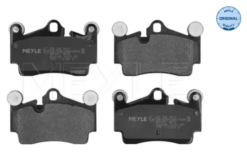 Meyle Rear Brake Pads Set For Audi Porsche Vw Cayenne Q7 Touareg