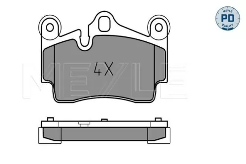 MEYLE MEYLE 025 236 9417/PD Meyle Pd Rear Brake Pads Set For Audi Porsche Vw Cayenne Q7 Touareg 