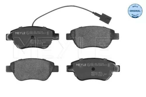 Meyle Front Brake Pads Set For Alfa Romeo Citroën Fiat Lancia Peugeot 500 500 C 