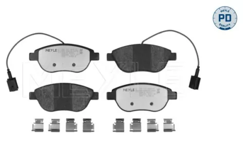 Meyle Pd Front Brake Pads Set For Abarth Fiat Opel Vauxhall 500 / 595 / 695 500c