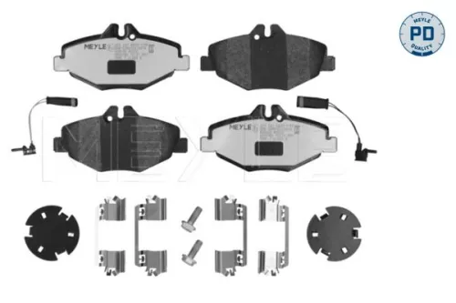 Meyle Pd Front Brake Pads Set For Mercedes E-class