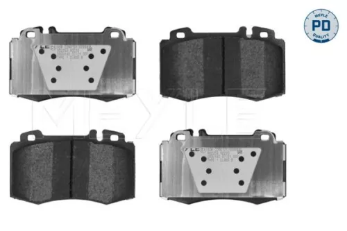 Meyle Pd Front Brake Pads Set For Mercedes C-class Clk Cls E-class S-class Sl Sl