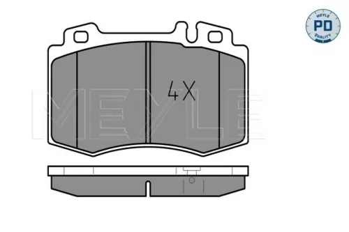 MEYLE MEYLE 025 237 4517/PD Meyle Pd Front Brake Pads Set For Mercedes C-class Clk Cls E-class S-class Sl Sl 