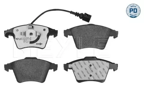Meyle Pd Front Brake Pads Set For Vw California Multivan Transporter Transporter
