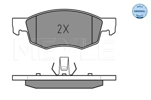 MEYLE MEYLE 025 238 4218 Meyle Front Brake Pads Set For Fiat Doblo 