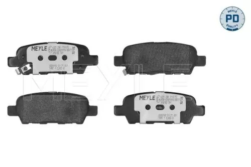 Meyle Pd Rear Brake Pads Set For Infiniti Nissan Renault Cube Fx G Juke Koleos L