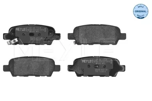 Meyle Rear Brake Pads Set For Infiniti Nissan Renault Cube Fx G Juke Koleos Leaf