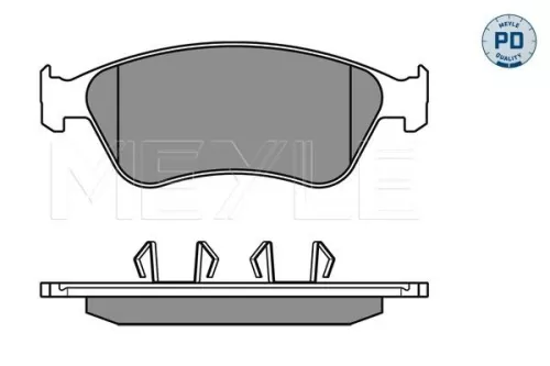 MEYLE MEYLE 025 238 9620/PD Meyle Pd Front Brake Pads Set For Audi Vw A6 A8 Phaeton 