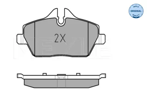 MEYLE MEYLE 025 239 1517 Meyle Front Brake Pads Set For Bmw Mini 1 2 Series Clubman Clubvan 