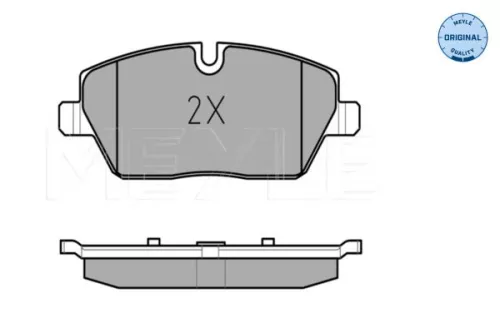 MEYLE MEYLE 025 239 1517 Meyle Front Brake Pads Set For Bmw Mini 1 2 Series Clubman Clubvan 