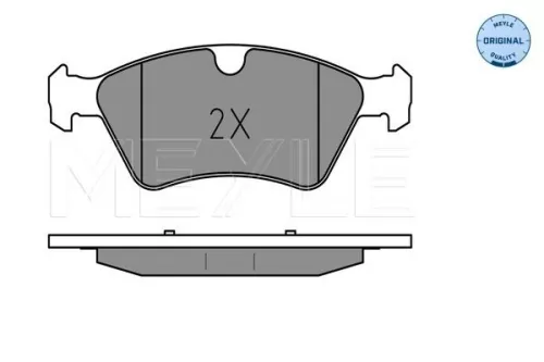 MEYLE MEYLE 025 239 2221 Meyle Front Brake Pads Set For Mercedes E-class Gl-class M-class R-class 
