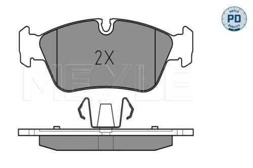 MEYLE MEYLE 025 239 3517/PD Meyle Pd Front Brake Pads Set For Bmw 1 3 Series 
