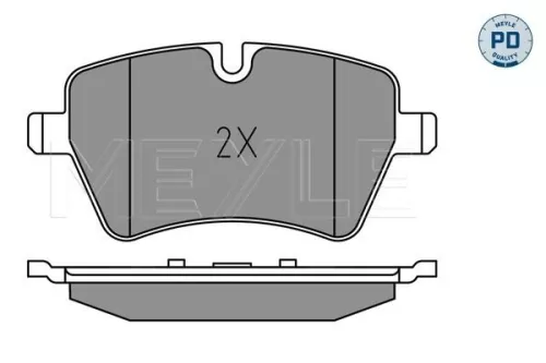 MEYLE MEYLE 025 239 8418/PD Meyle Pd Front Brake Pads Set For Mini Mini Mini Clubman Mini Clubvan Mini Count 