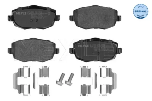 Meyle Front Brake Pads Set For Lancia Ypsilon