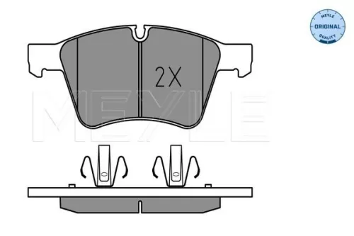 MEYLE MEYLE 025 241 5120 Meyle Front Brake Pads Set For Mercedes Gl-class M-class R-class 