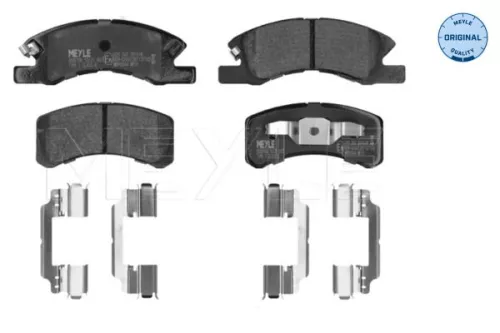 Meyle Front Brake Pads Set For Daihatsu Mitsubishi Cuore Mirage / Space Star Tre